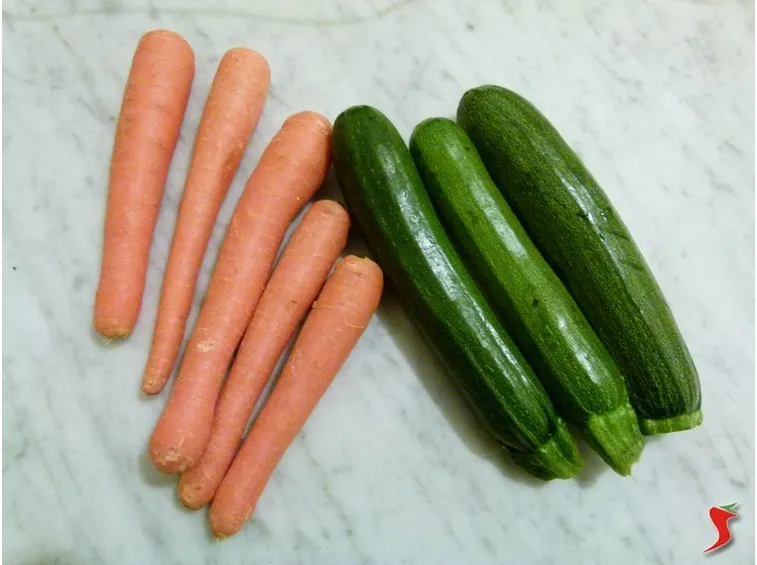 carote e zucchine