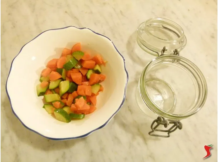 preparazione sottaceti