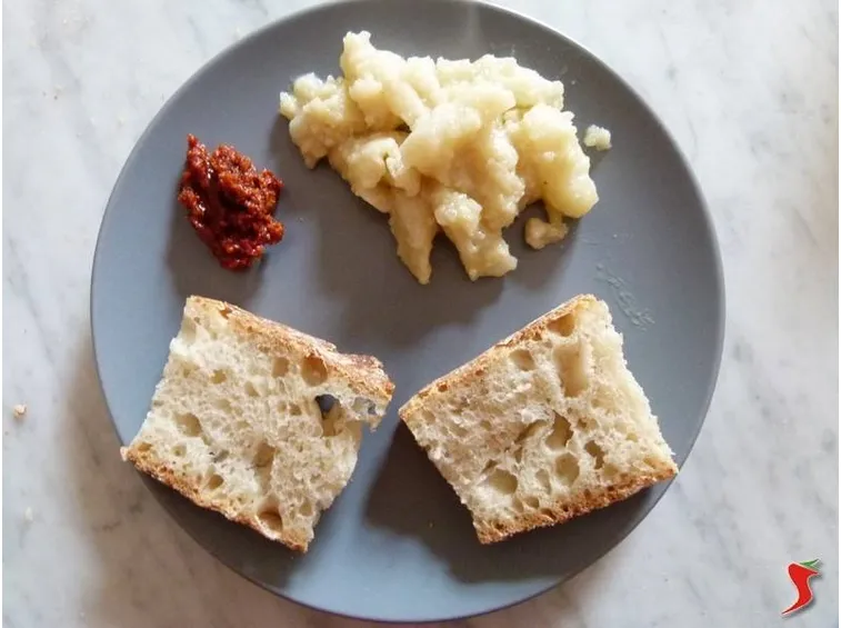 condire la bruschetta