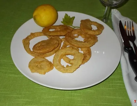 Le cipolle in pastella