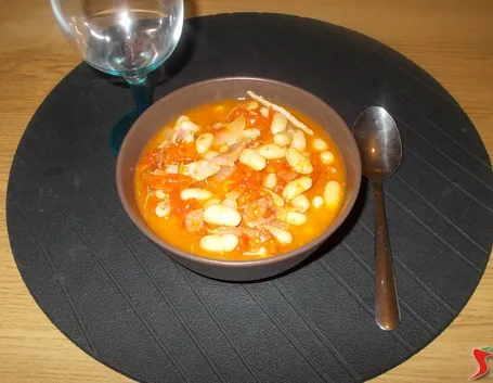 Fagioli e pancetta