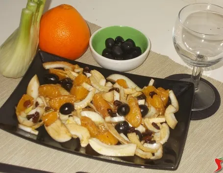 L'insalata di finocchi e arance