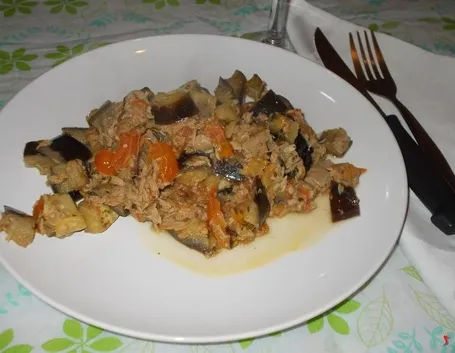 Le melanzane con il tonno