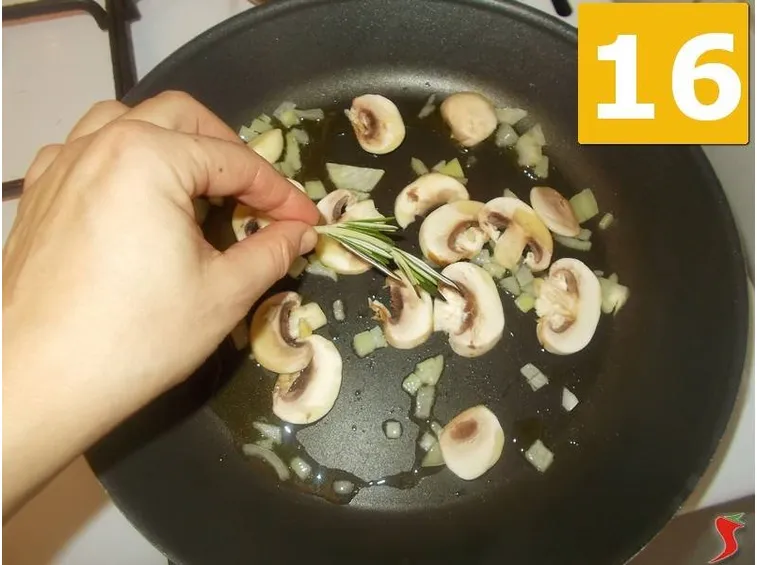 La cottura dei funghi