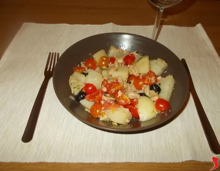 Le patate nell'insalata