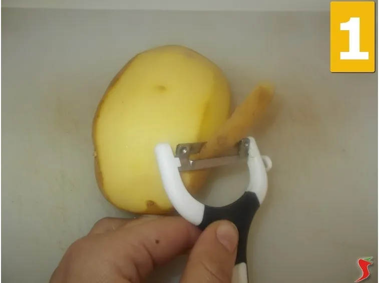 Preparazione delle patate