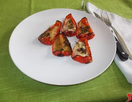 Peperoni gratinati