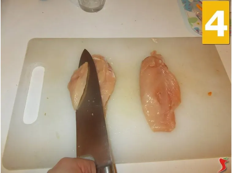Il petto di pollo