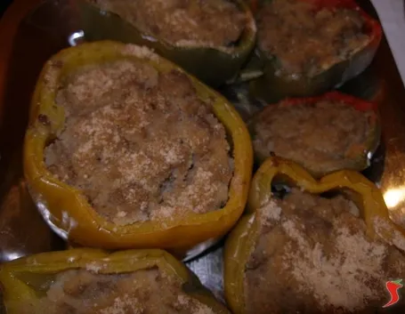 peperoni ripieni di carne