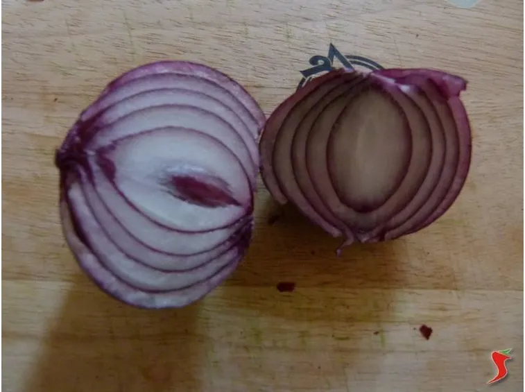 taglio della cipolla