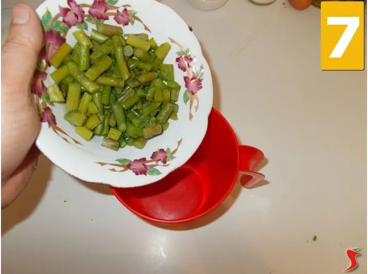 Flan di asparagi