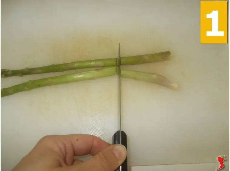 Lavorate gli asparagi