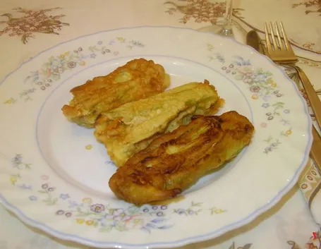 fiori di zucca fritti