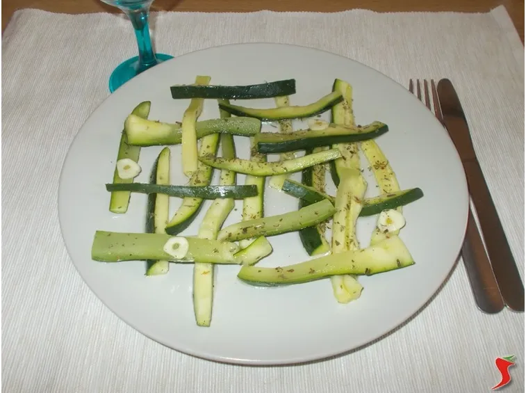 Zucchine al vapore