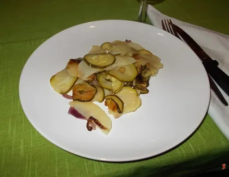 Le zucchine e patate