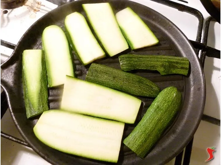 zucchine sulla griglia