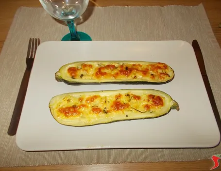 Zucchine e mozzarella