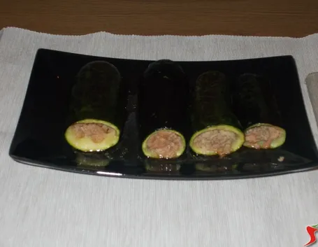 Zucchine ripiene tonno