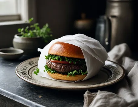 Cucinare l'hamburger americano