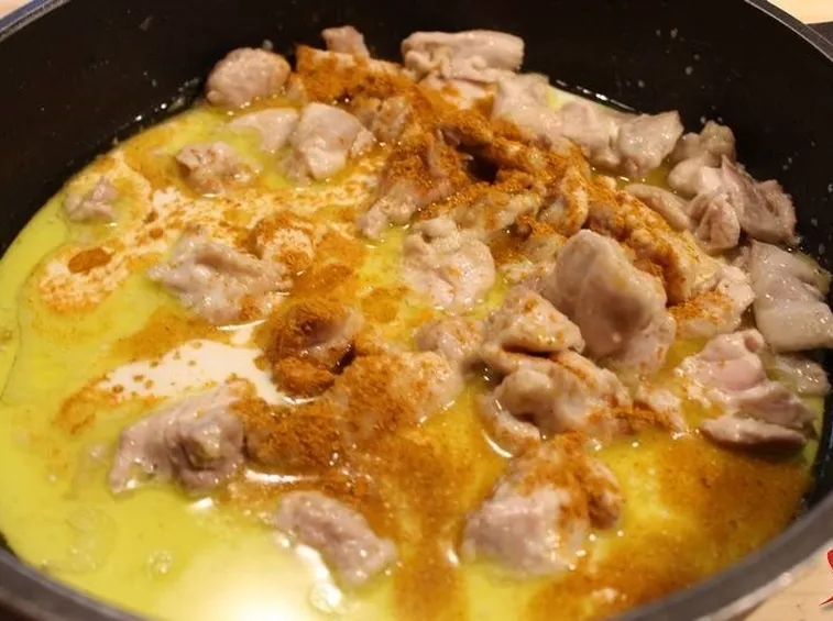 Ricetta pollo al curry