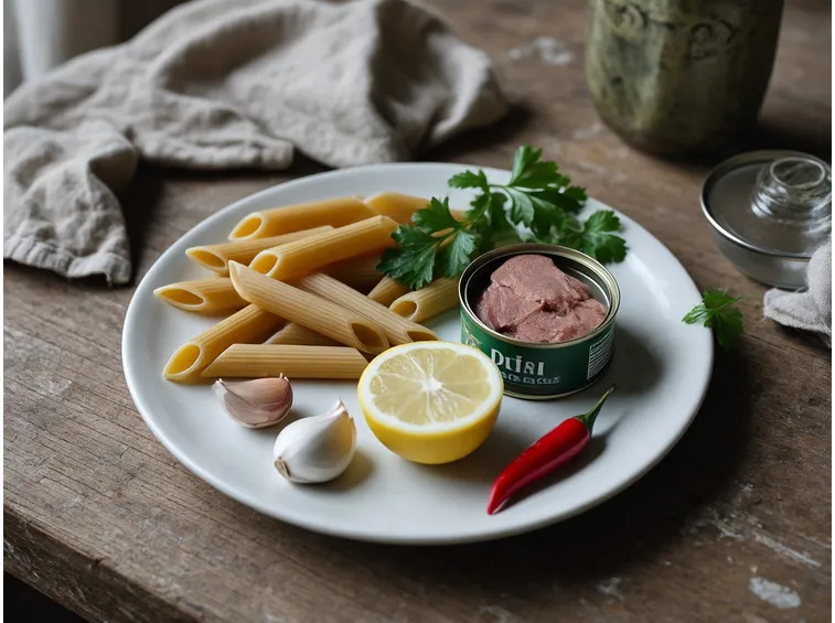 ingredienti pasta al tonno