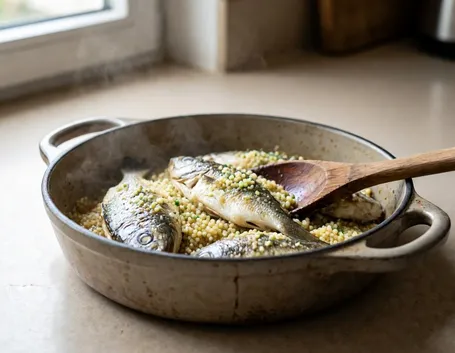 Ricetta cous cous di pesce