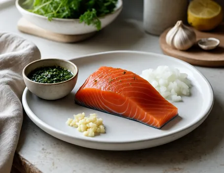 salmone marinato