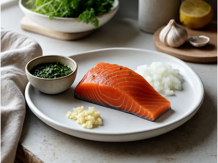 salmone marinato