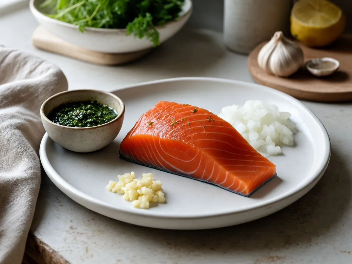 salmone marinato
