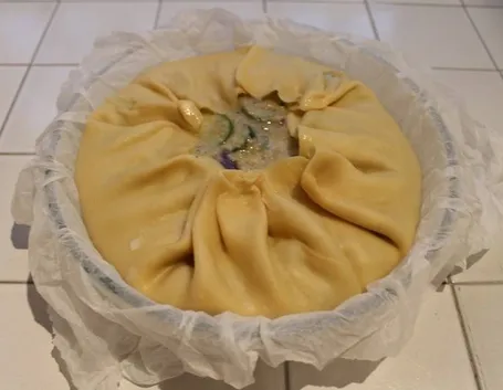 Torta salata alle zucchine col bimby