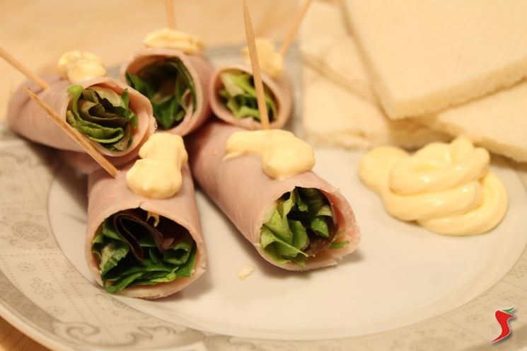 Involtini di prosciutto