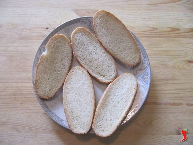 Preparazione della bruschetta