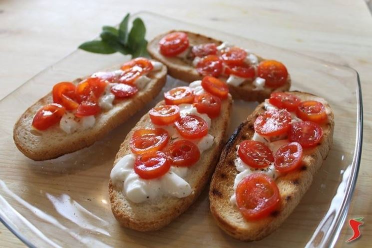 Bruschette al pomodoro