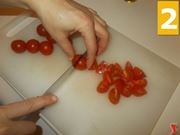 Preparazione pomodori pachino