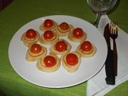 I crostini al pomodoro