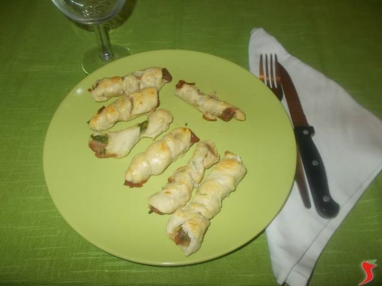 Gli involtini di asparagi