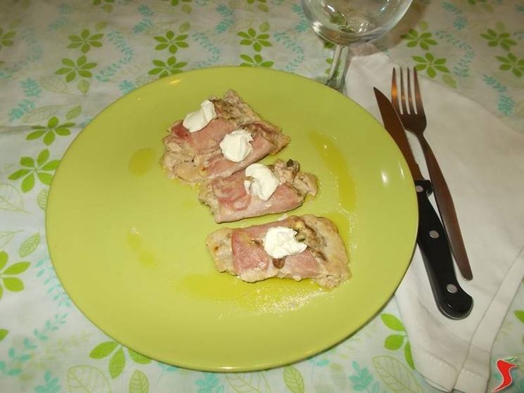 Gli involtini di pancetta