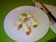 Gli involtini di mozzarella