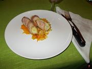 Gli involtini con la pancetta