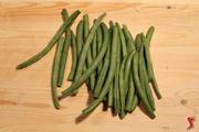 lavare fagiolini