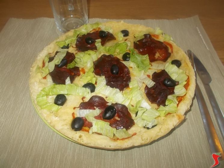 La torta salata alla bresaola