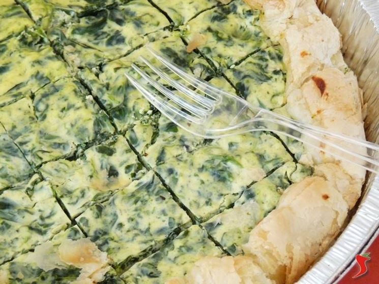 torta di ricotta e spinaci