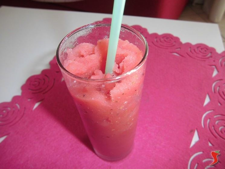 Granita all'anguria 