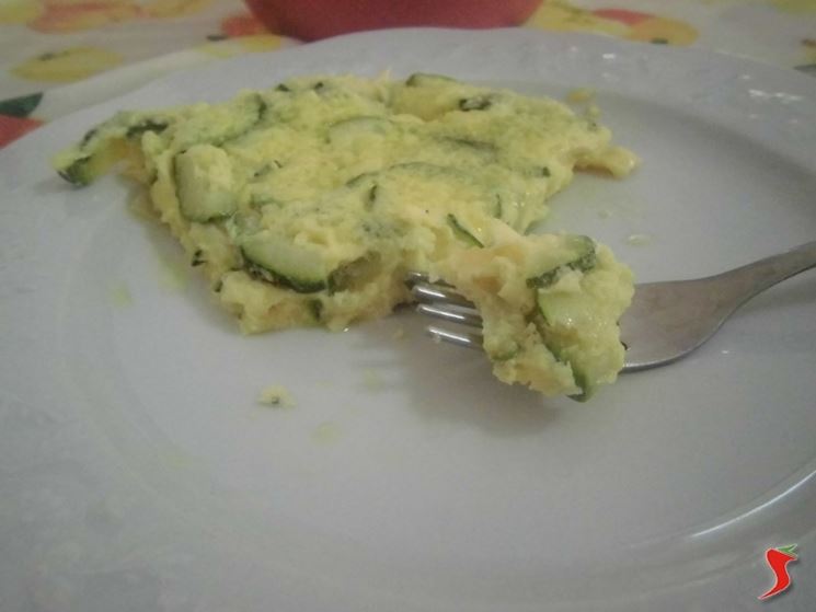 Frittata di zucchine bimby