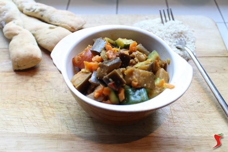 Verdure al curry con bimby