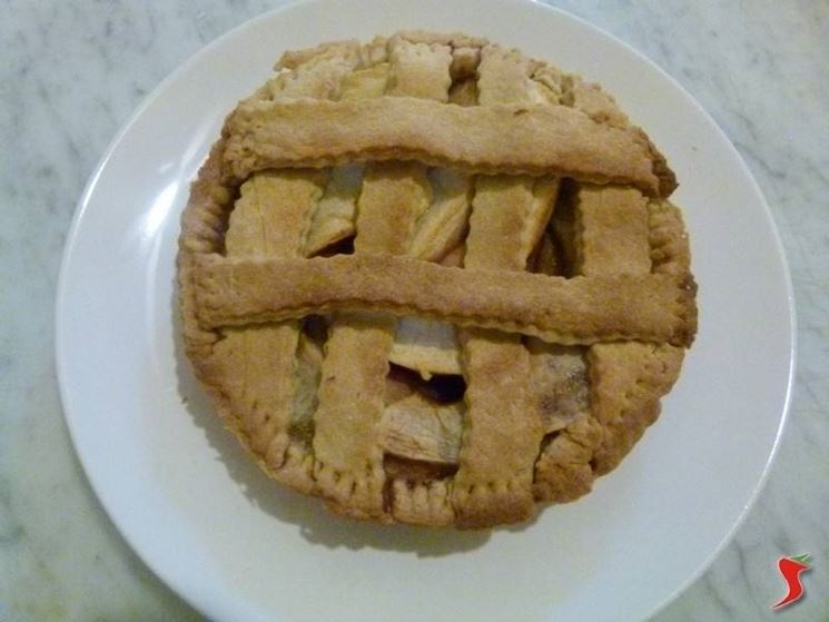 crostata di mele senza burro