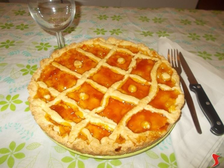 La crostata di albicocche