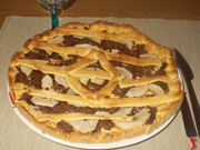 Crostata cioccolato e pere