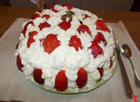 torta fragole