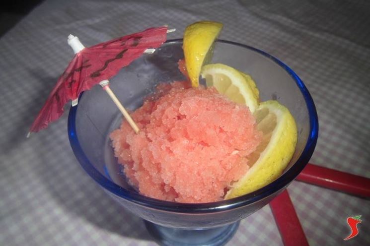 Granita all'anguria